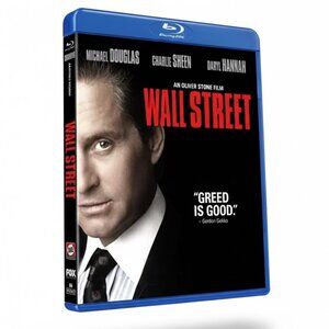 Wall Street – Blu‑ray (1987) | Michael Douglas & Charlie Sheen | Classic Drama